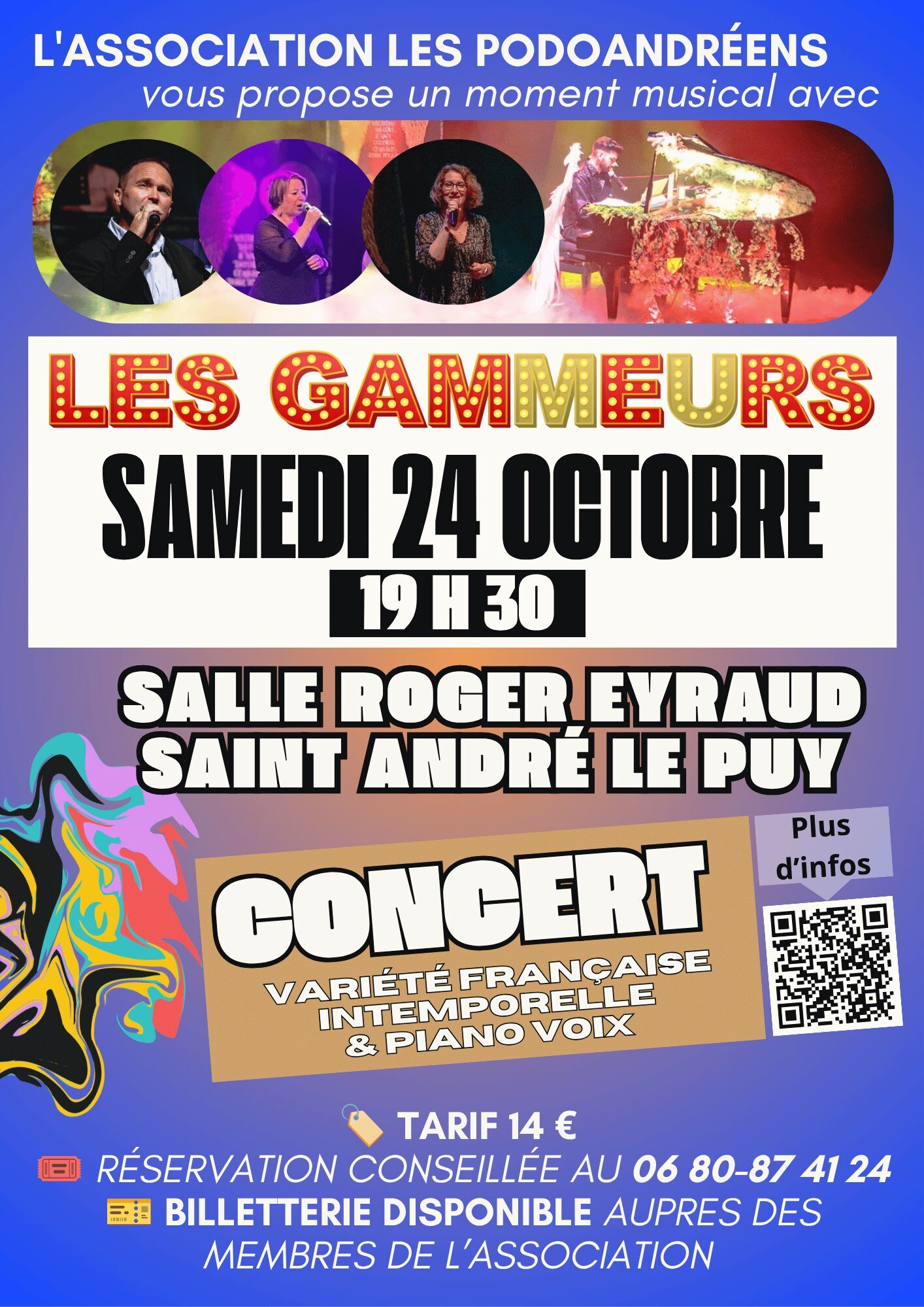 Concert à Saint-André le Puy